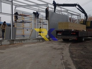 Монтаж сендвіч-панелей, металоконструкцій, профлист