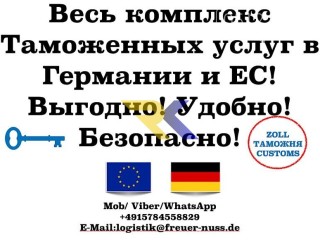 Таможенный брокер в Германии и ЕС быстрое оформление грузов