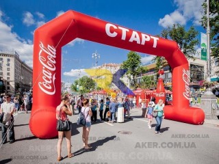Надувні арки та надувні намети. Надувна рекламна.